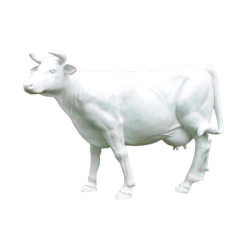 Kuhtag — Grandeur nature - blanc mat / prêt-à-peindre (H150xLong220cm)