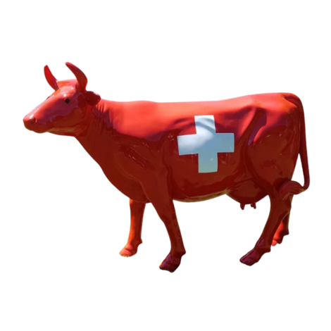 Kuhtag — Avec croix suisse (~H155 x Long.220 cm)