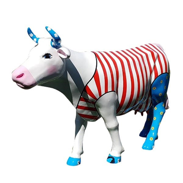 Kuhtag — Animaux en résine Suisse - Vache smart