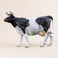 Vache en résine Kuhtag — Fribourgeoise, grandeur nature — photo studio