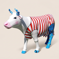 Vache en résine Kuhtag — Smart — photo studio