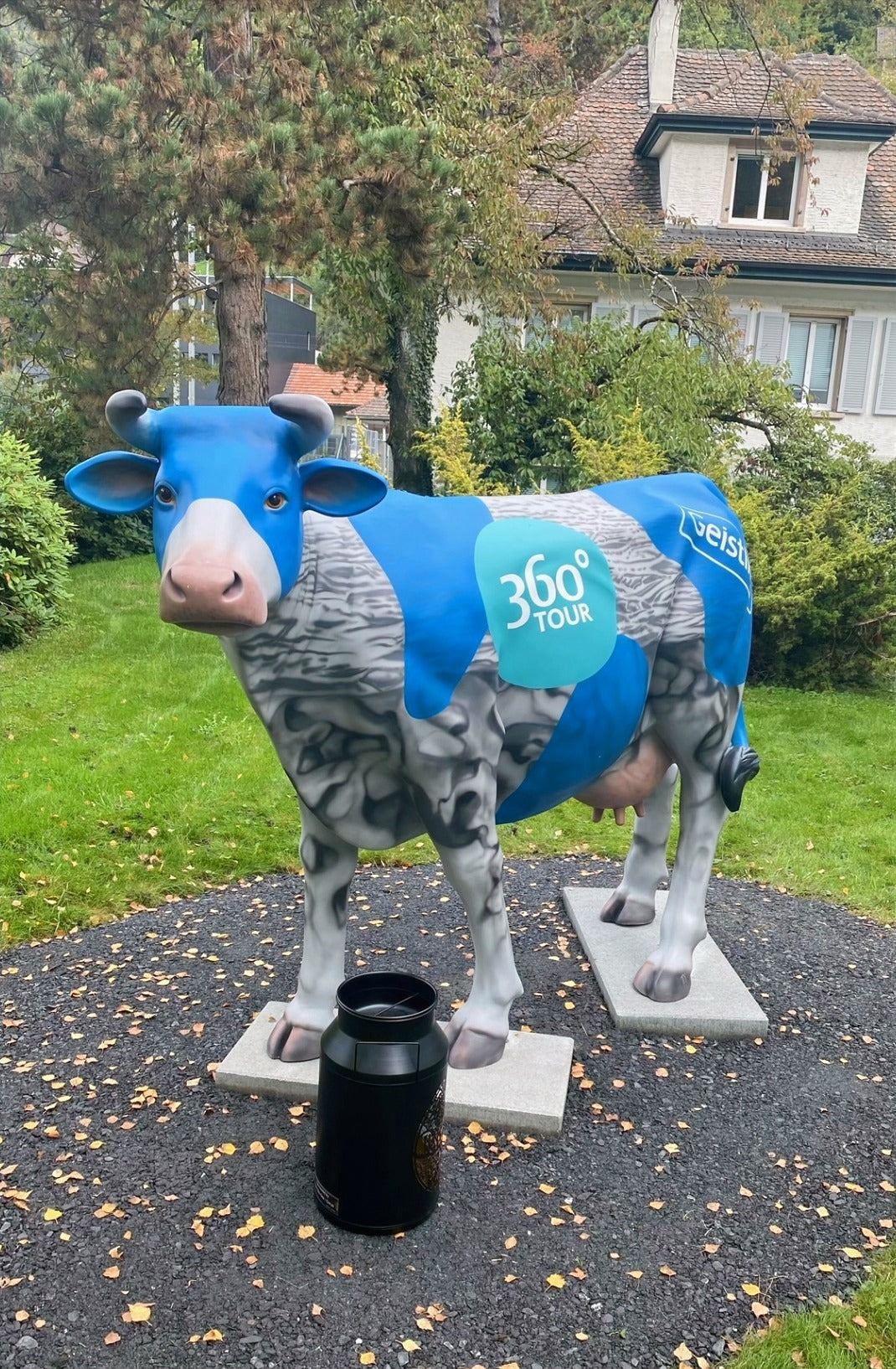 Vache Kuhtag personnalisée aux couleurs de Geistlich Pharma